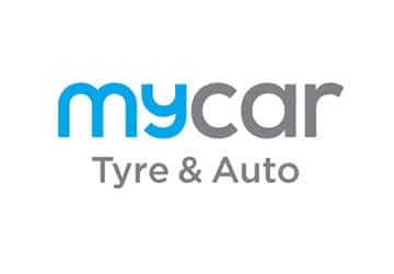 mycar tyre and auto logo